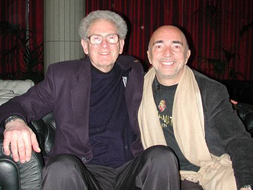 Giorgio con lo scienziato Russel Targ