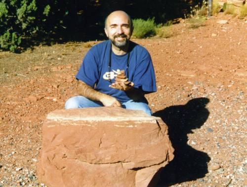 Giorgio a Sedona in U.S.A.